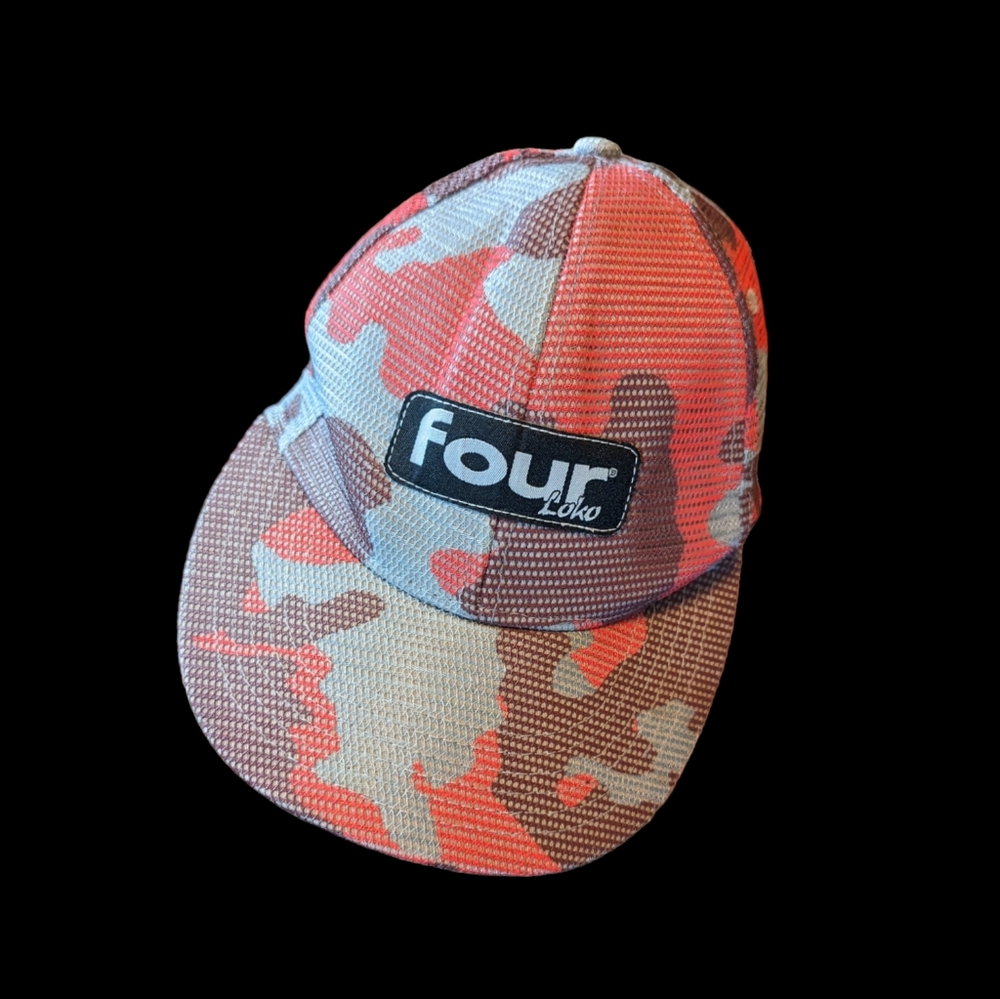 Four Loko Mesh Camo Cap